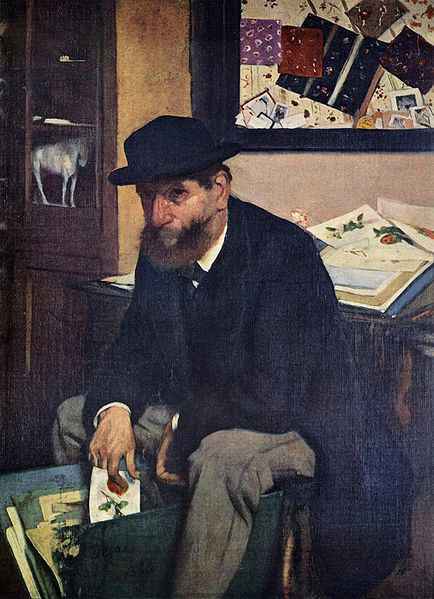 der Kunstsammler von Edgar Degas