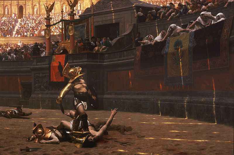 Pollice Verso - Jean-Leon Gerome