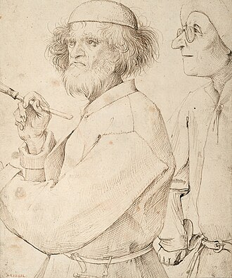 Maler und Käufer Pieter Bruegel