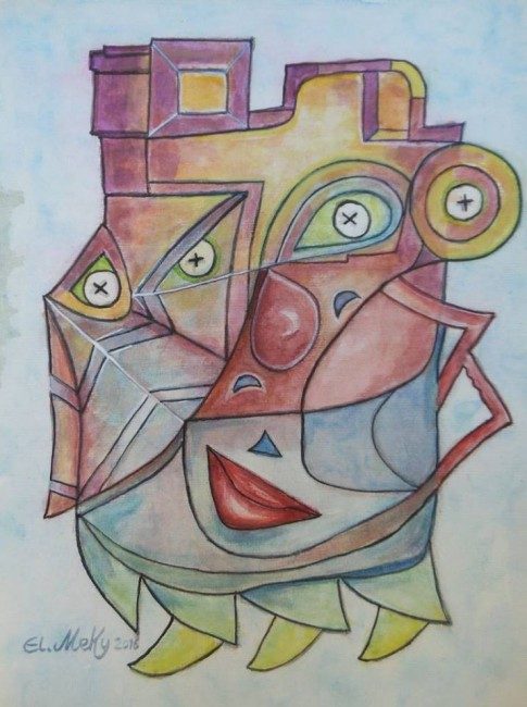 geometrical abstract | Ella Meky (2016) rubrik