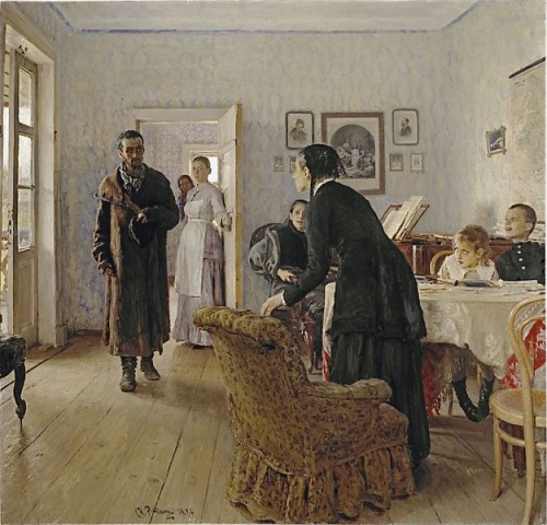 Ilya repin ilia repin unerwartete heimkehr rezeption