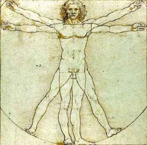 Vitruvian-Mann